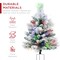 Best Choice Products Set of 2 24.5in Outdoor Pathway Christmas Trees Decor w/ LED Lights